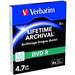 VERBATIM M-DISC DVD-R 4X 4,7GB MATT SILVER SLIM 3pck/BAL