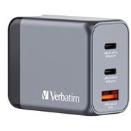 VERBATIM Univerzální cestovní adaptér GNC-60, 60W, 2x USB-C, 1x USB