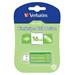 VERBATIM USB Flash Disk Store 'n' Go PinStripe 16GB - eukalyptově zelená