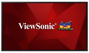 ViewSonic Flat Display CDE4320-W-E / 43"/ 24/7 LCD /3840x2160/ 6ms/ 350cd/ HDMI x 2 /DVI /USB A x 2 /RJ45 /RS232 /repro