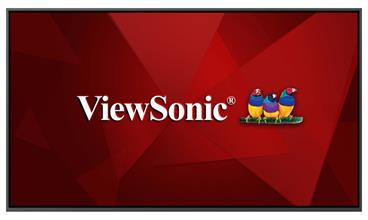 ViewSonic Flat Display CDE8620 W-E/ 86"/ 24/7 LCD /3840x2160/ 8ms/ 450cd/ HDMIx 2 out x 1 /DP / VGA /USB A x 3 /RJ45 /RS