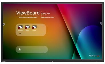 Viewsonic IFP9850-4 Interaktivní displej 98" 4K UHD/450n/8ms/3xHDMI/RS232/OPSWifislot/8xUSB/2xLAN/Repro/VESA/Android 9