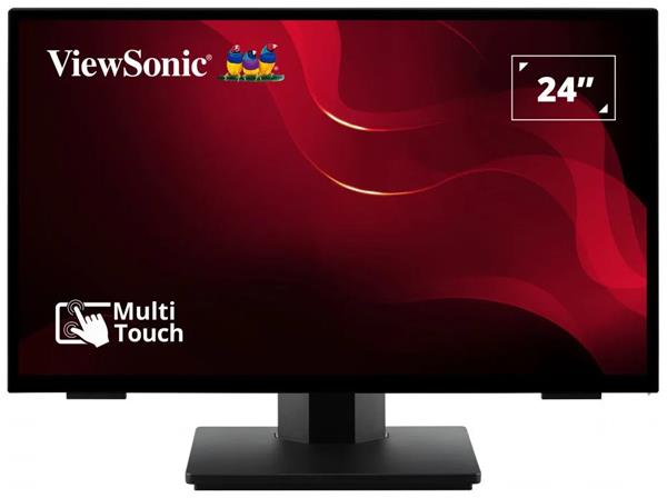 Viewsonic TD2465 In-cell dotykový IPS 24" FHD1920x1080/50M:1/1000:1/250cd/6ms/HDMI/DP/USB-C/USB A/USB B/VESA/Repro/