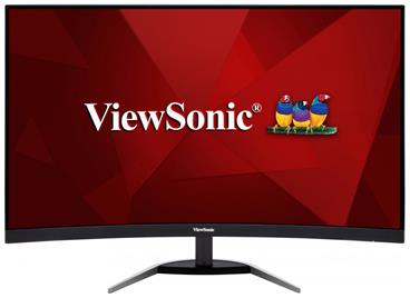 ViewSonic VX3268-2KPC-MHD / 32" prohnutý / VA / 16:9 / 2560x1440 / 144Hz/ 3,1ms/ 250cd/m2 / 2xHDMI / DP / Repro