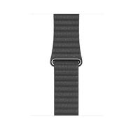 Watch Acc/44/Black Leather Loop - Large