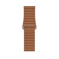 Watch Acc/44/Saddle Brown Leather Loop - Medium