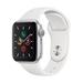 Watch S5, 40mm, Silver/ White Sport Band