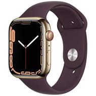 Watch S7 Cell, 45mm Gold/Steel Case/Dark Cherry SB