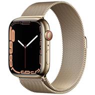 Watch S7 Cell, 45mm Gold/Steel Case/Gold Mil.Loop