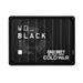 WD BLACK P10 Game Drive 2TB, BLACK, 2.5", USB 3.2 Call of Duty Edition