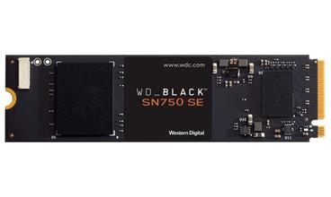 WD BLACK SSD NVMe 1TB PCIe SN750 SE, Gen4 8 Gb/s, (R:3600, W:2830MB/s)