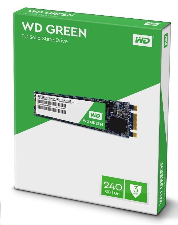 WD GREEN SSD 3D NAND WDS480G2G0B 480GB M.2, (R:540, W:465MB/s) 