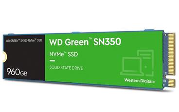 WD GREEN SSD NVMe 960GB PCIe SN350, Gen3 8GB/s, (R:2400/W:1900 MB/s)