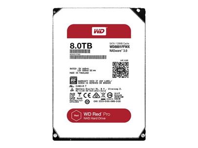 WD RED Pro NAS WD8001FFWX 8TB SATAIII/600 128MB cache