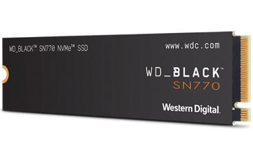 WD SSD Black SN770 1TB / WDS100T3X0E / NVMe M.2 PCIe Gen4 / Interní / M.2 2280
