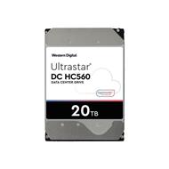 WD Ultrastar® HDD 20TB (WUH722020BLE6L4) DC HC560 3.5in 26.1MM 512MB 7200RPM SATA ULTRA 512E SE NP3