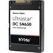 WDC Ultrastar SN640 7,68TB NVMe U.2 (2,5"/7mm), PCI-E4, 467/65kIOPS, 0,8DWPD, SE