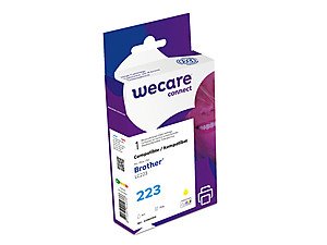 WECARE ink pro BROTHER LC-223Y,žlutá/yellow