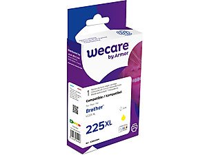 WECARE ink pro BROTHER LC-225Y,žlutá/yellow