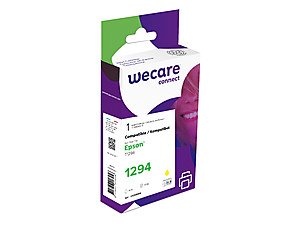 WECARE ink pro EPSON C13T12944012,žlutá/yellow