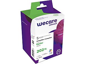 WECARE ink sada pro EPSON C13T02G740,pblack+CMYK