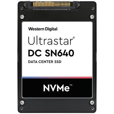 Western Digital SN640 SSD 960GB U.2 NVMe PCIe Gen 3.1 x4, 3000/1100MB/s, 413k/44k IOPS, 0,8DWPD SE
