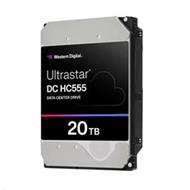 Western Digital Ultrastar DC HC555 3.5in 26.1MM 20000GB 512MB 7200RPM SAS ULTRA 512E SE P3 DC HC555