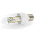 Whitenergy LED žárovka | E27 | 27 SMD 5050 | 3.5W | 230V | teplá bílá | svíčka