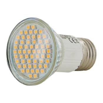 Whitenergy LED žárovka | E27 | 60 SMD 3528 | 3W | 230V| teplá bílá| reflektorová