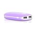 Whitenergy Power Bank for smatphone 4000mAh Li-Ion 1-2.1A  fialový