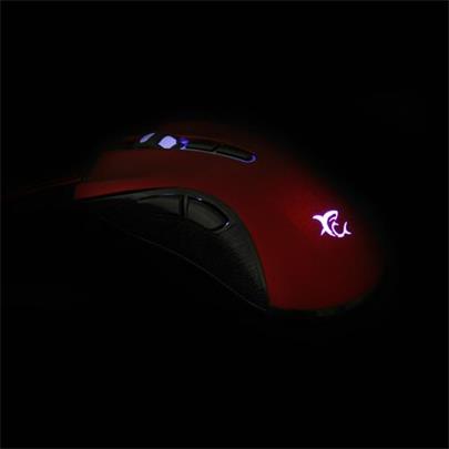 WHITESHARK myš SPARTACUS RED podsvícená (EU Version, pro hráče, červená) 4800 dpi