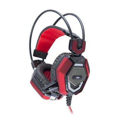 WHITESHARK TIGER BLACK/RED GH-1644 Gaming Headset, sluchátka s mikrofonem, (náhlavní souprava)