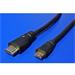 Wiretek High Speed HDMI kabel s Ethernetem/ HDMI M - miniHDMI M/ 2m