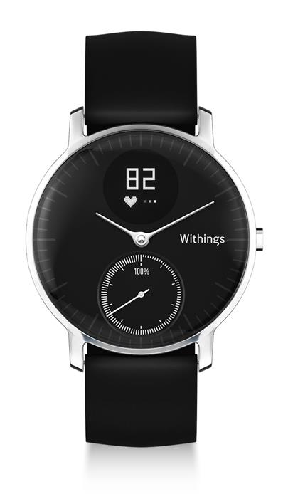 Withings Steel HR 36mm - černá