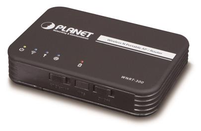 WNRT-300, router/AP/klient, 802.11n, 150Mbps, SPI Firewall, IAPP 802.11F, 20 klientů,Li-ion baterie