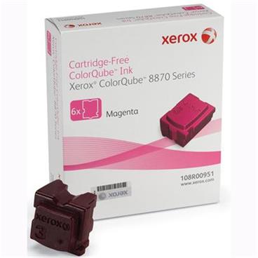 Xerox Tuhý inkoust Magenta pro ColorQube 8870 (17.300 str) - 6 kostek