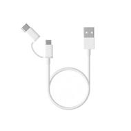 Xiaomi 2 in 1 USB Cable (Micro USB to Type C) 100cm White