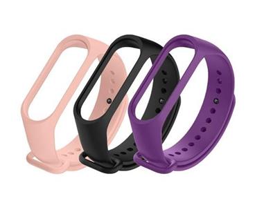 Xiaomi Mi Band Strap 5/6 (black, flesh pink, purple)