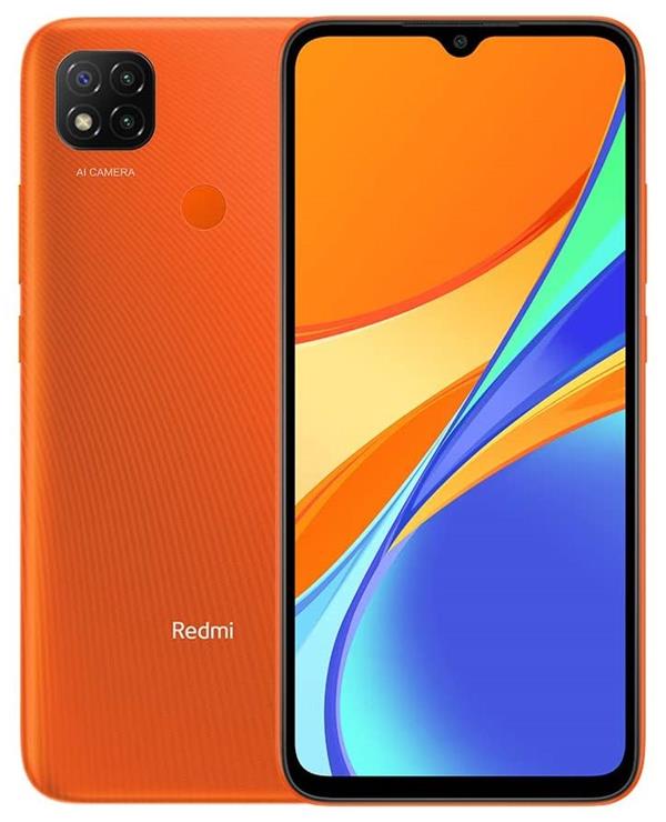 Xiaomi Redmi 9C - oranžová 6,53" IPS/ 2GB RAM/ 32GB/ LTE/ Dual SIM/ Android 10