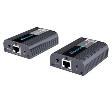 XtendLan CAT6 HDMI extender, vysílač+přijímač, 60m 4k/2k/1080p po jednom CAT6 kabelu, HDMI 2.0, s IR přenosem ovládání