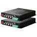 XtendLan HD-CVI/AHD/TVI/PAL opto konvertor, až do 1080p, 4x Video, 1xCOM, ST,single i multimode, pár
