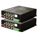 XtendLan HD-CVI/AHD/TVI/PAL opto konvertor, až do 1080p, 8x Video, 1xCOM, ST,single i multimode, pár
