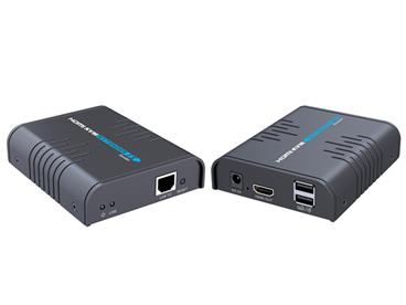 XtendLan HDMI přenos po LAN,vysílač a přijímač, IP/UDP, 100Mbps@1080p, přenos USB, funkce KVM