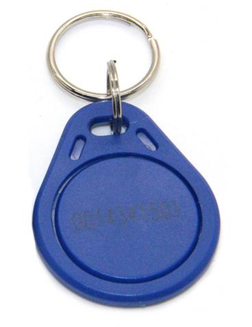 XtendLan Identifikační klíčenka k dveřním stanicím, RFID 125kHz - s číslem - blue