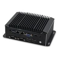 XtendLan MiniPC, Intel Celeron J1900 4x 2GHz, 4GB RAM, HDMI+VGA, 2x LAN, 6x USB2.0 / 3.0, 6x RS-232/485, fanless