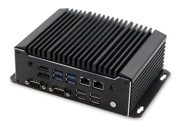 XtendLan MiniPC, Intel i5 7200U 2x 2,5GHz, SO-DIMM, HDMI+DP, 2x LAN, 8x USB2.0 / 3.0, 6x RS-232/485, TDP 15W, fanless