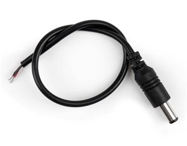 XtendLan Napájecí kabel/pigtail s jedním konektorem (jack 2,5mm samec) pro konvertory apod., 50cm