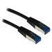 XtendLan Patch kabel Cat 6A SFTP LSFRZH 1m - černý