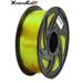 XtendLAN PETG filament 1,75mm průhledný žlutý 1kg