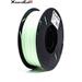 XtendLAN PLA filament 1,75mm svítící zelený 1kg